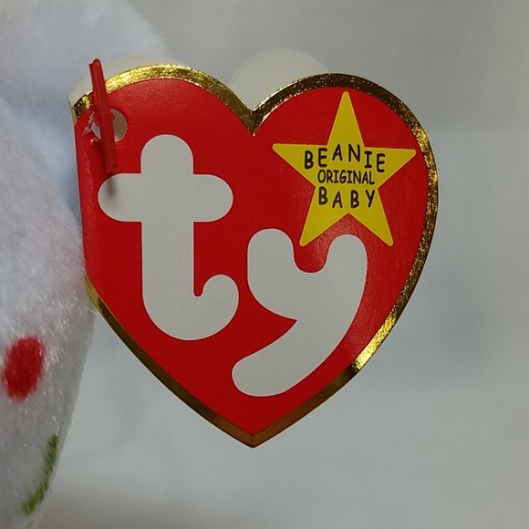 Ty Beanie Baby '1998 Holiday Teddy' - Picture 3 of 8